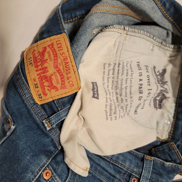 Men's Levi Strauss 514 32x32 Jeans - Picture 4 of 4